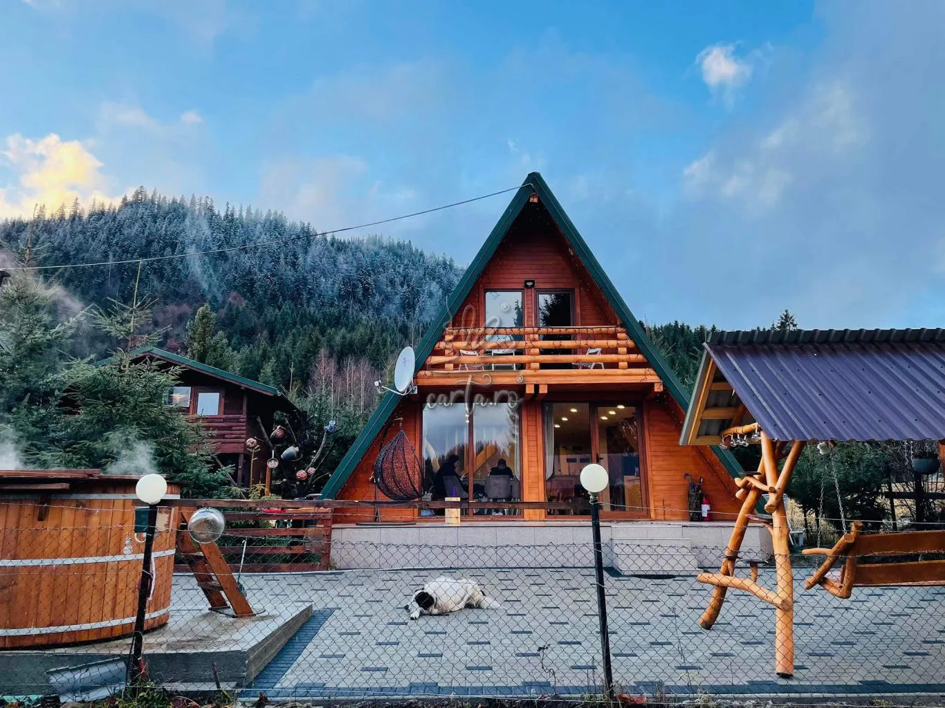 Cabana A-FRAME STÂNGĂU